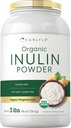 Carlyle Organic Inulin Powder 48oz | エルサレムアーティチョークのプレバイオティック繊維 | ヴィーガン、ベジタリアン、非GMO&グルテンフリーサプリメント