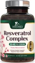 Resveratrolの補足1800mg - 健康な老化及び免疫サポートのための余分強さの酸化防止剤-中心の健康及び細胞エネルギー サポート-非GMOの生物利用できるトランス レスベラトロール- 120のビーガン カプセル