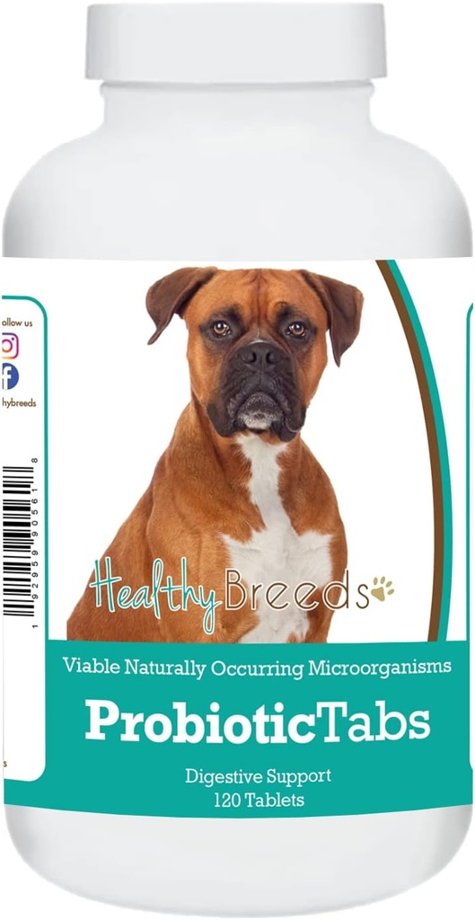 健康な繁殖のボクサーのプロバイオティック タブ120の計算