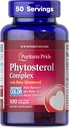 Puritan's Pride Premium Phytosterol Complex 1000mg with Beta Sitosterol, 心の健康とコレステロールの低下サプリメントのためのサプリメント, 100 急速なリリースSoftgels