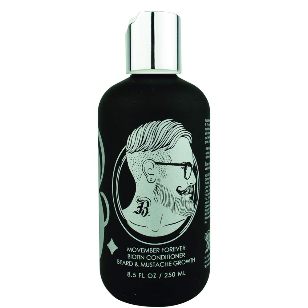 ビオチンベアード成長と濃厚コンディショナ-(高い効力) ビオチンフォーベストベアード成長ワードコンディショナとベアードケア グルーミングモーバーフォーバー ビオチンフェイシャルコンディショナ 8.5oz。