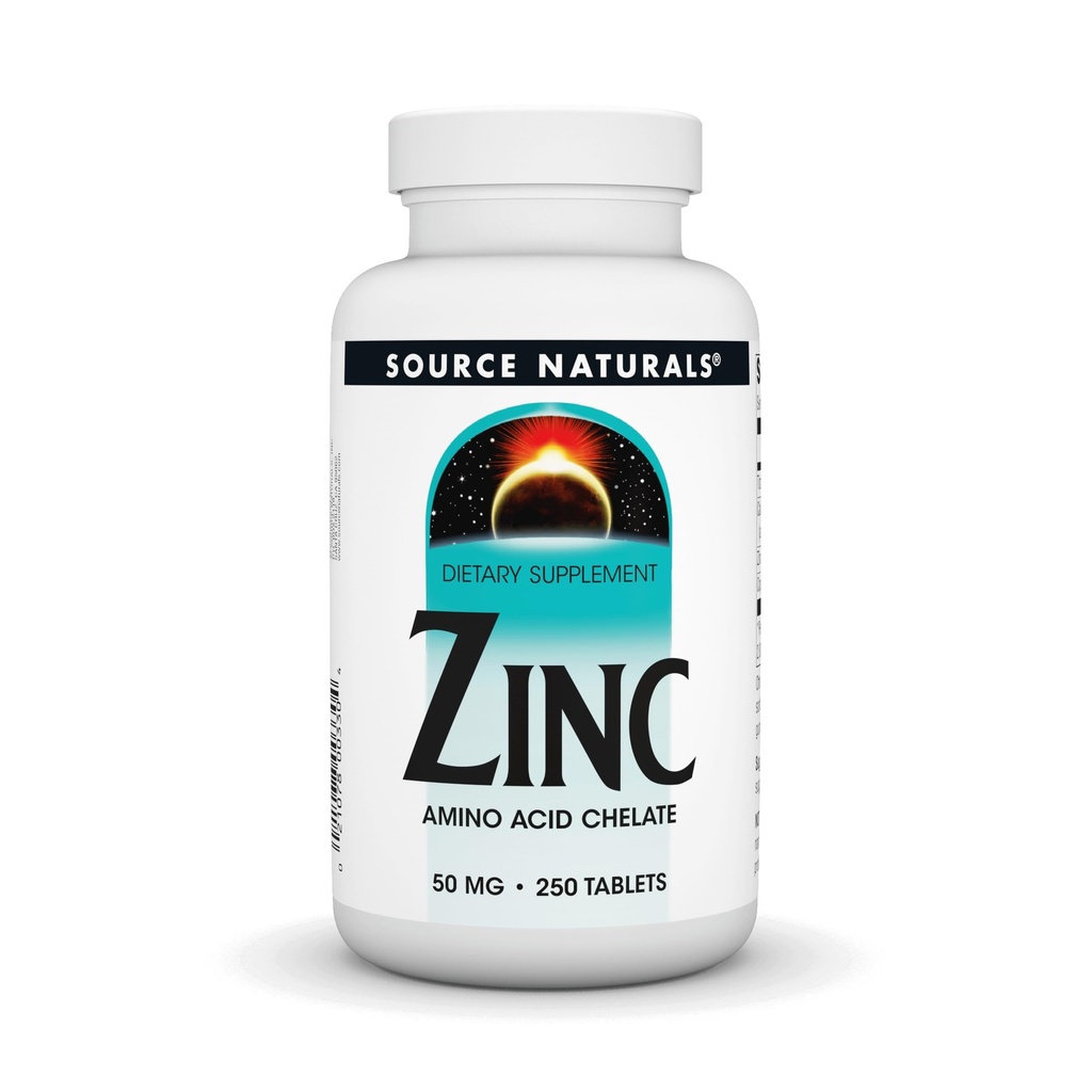 源のNaturals亜鉛、アミノ酸のキレート - サプリメント - 50 mg - 250錠