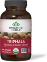 ORGANIC INDIA Triphalaカプセルオーガニック - Amla、Bibhitaki、Haritaki、Digestion&Colonサポート、免疫システムサポート、適応剤、ビーガン、USDA認定有機 - 180カプセル