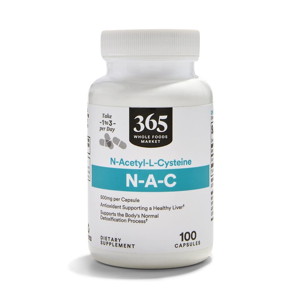 全食糧市場、NアセチルL-Cysteine 500mgの100の計算による365