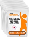 BulkSupplements.com Hibiscus Flower Extract Powder (5 Kilograms - 11 lbs)