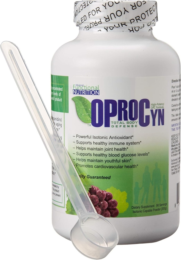 OProCyn Isotonic OPC 3か月の補足、300gの飲み物の粉