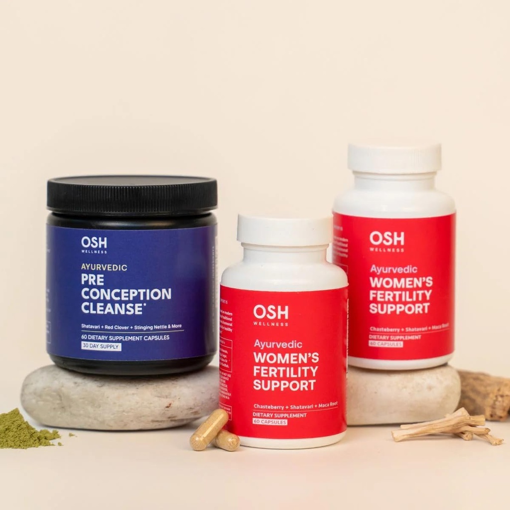 Freshly Moms Cleanse and Conceive System | 3-Month Conception Plan for Women | Irregular Periods, PCOS, Miscarriage, Post-Pill Fertility Support