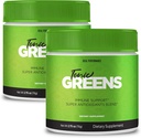Tonic Greensの粉のビタミンの補足の高度の方式-自然な緑のブレンドのエネルギー補足-最高の強さ、TonicGreens BCAAのトニック・グリーンすべての自然な方式の粉サポート レビュー(2パック)