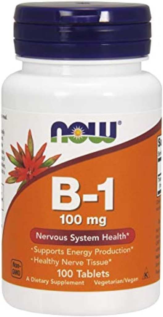 NOW FOODS 今すぐ B1 100MG、100 カウント