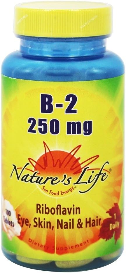 Vitamin B-2 250 Mg100 Tabnature'S Life