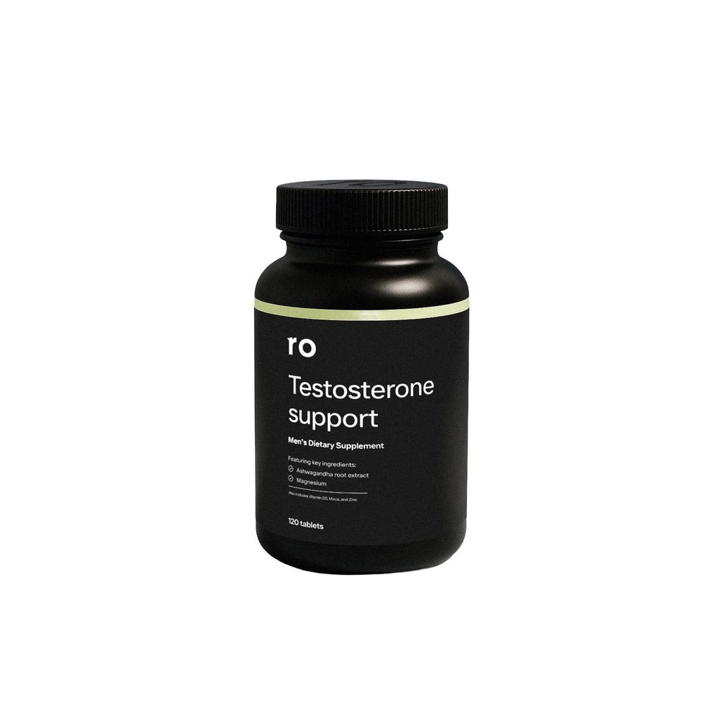 男性のためのRoテストステロンサポート | 筋肉の健康を促進するために健康なテストステロンのレベルおよびマグネシウムを支えるAshwagandhaの毎日の栄養の補足 | (120のタブレット)