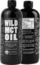 ワイルド MCT オイル有機ココナッツ - 32 の fl oz - から 100% 天然ココナッツ - 無味&無臭 C10/C8 MCT エネルギーと認知サポートのためのオイル - Keto-Friendly - コーヒー、シェイクス&レシピに最適