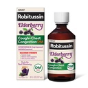 Robitussinの最高の強さのElderberryの咳プラスの箱の混雑DM、大人のための咳の抑制剤、液体の咳および箱の混雑の救助を提供して下さい- 8 Fl Oz