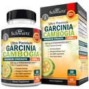 GarciniaのCambogiaの減量の丸薬-人及び女性のための最高の強さの食欲の抑制剤及び脂肪バーナー- 1600mg自然なエキス及び960mg HCA - Metabolismのブースター及びCarbのブロッカーのカプセル- 60Ct