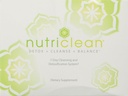 NutriClean 7 Day Cleansing System with Stevia: 消化器の健康、免疫サポート、繊維、マグネシウム、ハーブブレンドのプロバイオティクス(7 サービング、グルテンフリー)
