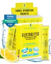 KEY NUTRIENTS Electrolytesパウダーパック - リフレッシュLemonade 20パック水分補給パック - 旅行水分補給パウダー - 砂糖なし、カロリーなし、グルテンフリー - アメリカ製