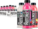 Protein2o 15gのWhey蛋白質の隔離された水プラスの電解物、砂糖の自由なスポーツの飲み物、飲み物、グルテンフリー、Lactose自由に、電解物のバラエティ パック、16.9のflのozのびん(12の計算)