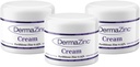 DermaZinc 療法クリーム、皮膚、皮膚のための亜鉛クリーム、乾癬、皮膚炎、湿疹、その他の皮膚の状態のための皮膚障害救済クリーム (3 パック)