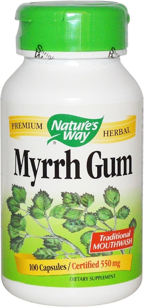 Nature's Way Myrrh Gum、100カプセル(2パック)