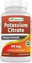 最もよいNaturalsのカリウムのクエン酸塩99mg 500のタブレット-テストされる3rd党実験室