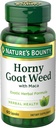 Nature's Bounty Horny Goat Weed ととも に Maca, Herbal Health Supplement, 60 カプセル
