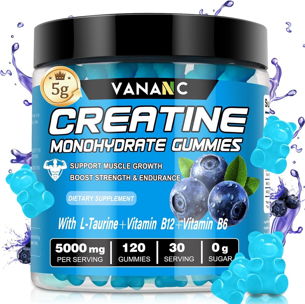 クレアチンの Monohydrate 男性及び女性のための 5000 の mg、砂糖は、カロリーの低い、増加する筋肉強さのための L タウリン + ビタミンと放します