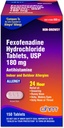 オウムアレルギー薬Fexofenadine 180mg - 効果的な救済のための24時間救済 - 150カウント(シングルパック)