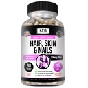 カヤナチュラルズヘアスキンネイルカプセル - ヘア&スキンビタミン、ビタミンDビタミンB-12 - 葉酸サポート、ヘアケアサポートビタミンサプリメント - 30カウントカプセル