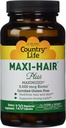 カントリーライフビタミンMaxi-HairプラスBIOTIN、120 VCAP
