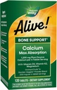 Nature's Way Alive! Calcium Max Absorption, Bone Support*, Plant Source Calcium, Vitamin D3 & K2, Magnesium, 120 Tablets (Packaging May Vary)