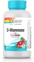 Solaray D-Mannose with CranActin - 60 ベジタリアンカプセル
