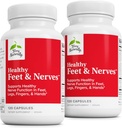 テリー自然に健康なフィート及びNerves - 生物活動的なビタミンB12の草の補足 - 循環及びNerveの健康サポート 補足 - ボスウェリアSerrataのビーガンカプセル - 120カプセル(パッケージ2)
