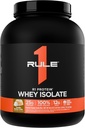 ルール1 R1タンパク質 Whey Isolate - ワークアウトの回復(5ポンド*、バニラバターケーキ)のための分離&加水分解ソースから25gタンパク質&6g BCAA排他的に