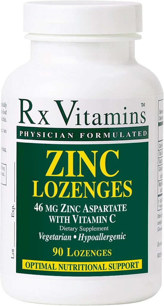 Rx のビタミン亜鉛 Lozenges、90 の Lozenges