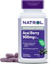 ナトロール アサイ ベリー 900 mg/サービング, 抗酸化剤のサポートのためのサプリメント, 75 カプセル, 37 日の供給