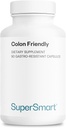 Supersmart - Colon Friendly 17 Billion CFU per Day (Probiotic) - Bowel Movement Supplements | Non-GMO & Gluten Free - 90 DR Capsules