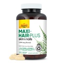 カントリーライフ、Maxi-Hairプラスビオチン、サポート健康な毛、皮および釘、毎日の補足、120のct