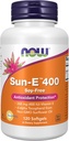 NOW Foods Supplements, Sun-E™ 400 IU with d-alpha Tocopherol from Non-GMO Sunflower Oil, 120 Softgels