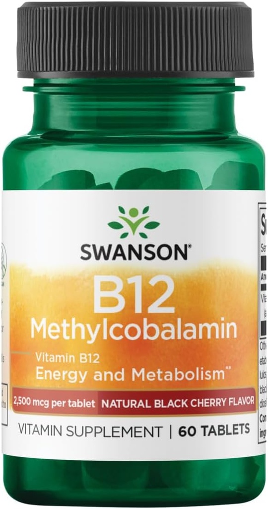 Swanson の Methylcobalamin の高い吸収のビタミン B-12 2.5 のミリグラム 60 タブ