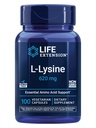 ライフエクステンションL-Lysine、620mg、健康な窒素バランス、カルシウム代謝、ストレス応答&その他、グルテンフリー、非GMO、ベジタリアン、100カプセル