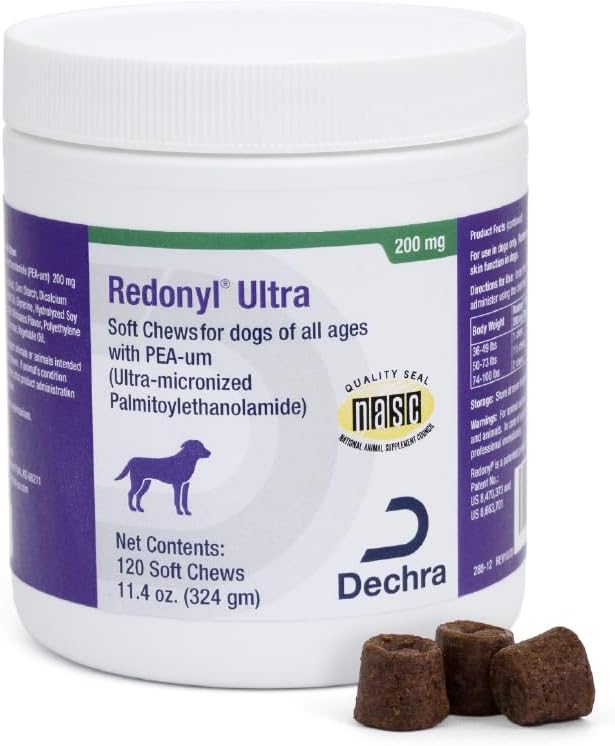 犬のためのRedonylの超柔らかい咀嚼200のmg、120ct