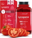 Lycopene 50mg 180 のベジタリアンのカプセル | 補足の健康 | 自然なトマトのエキスの非GMO | 純粋な粉