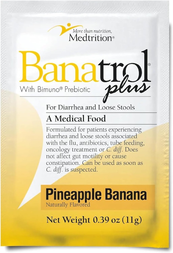 Banatrol® Prebiotics、Chronic Diarrhea、IBS、Recurring Diarrhea、臨床的に支えられた医学の食糧、非便秘、25のサービング(パイナップル)からの自然な反Diarrheal