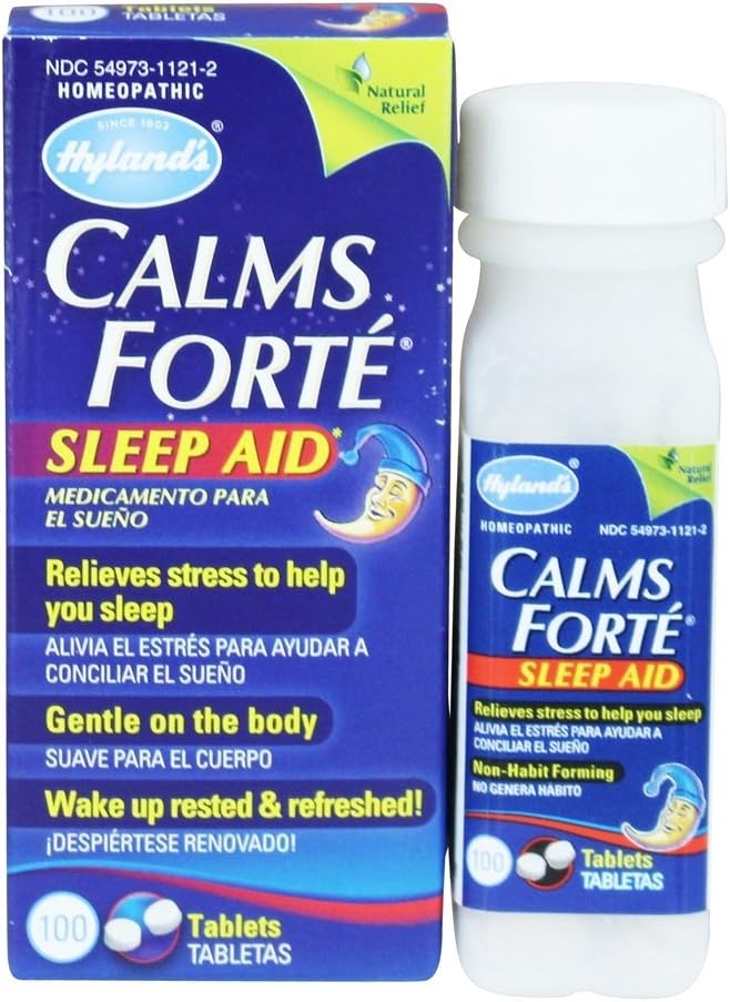 HYLANDS Calmsのフォルテの睡眠の援助のタブレット、100 CT