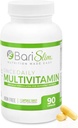 BariSlimは、毎日のBariatric Multivitaminカプセル1回 - アイアンフリーフォーミュラ - 胃のバイパスや胃の袖を含む、投稿手術のための胃のビタミンとサプリメント  90日の供給