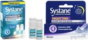 Systane の水和の複数の線量の防腐剤なしの目の低下の乾燥した目の救助のツイン パック (2x10ml)及び夜間潤滑油の目の軟膏 3.5g の管