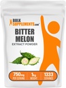 BulkSupplements.comビターメロンエキスパウダー - ビターメロンサプリメント、ビターグルードエキス - ハーブサプリメント、グルテンフリー、給餌1kg当たり750mg(2.2ポンド)(パッケージ1)