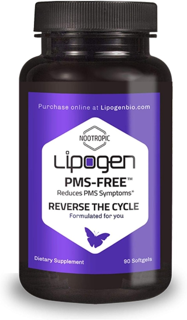 PMSリリーフ | PMS、気分、ストレス、ホルモンバランスに影響するビタミン | リンピチジリン、リンピュアチジン酸 | PMSサポートサプリメント:90軟ゲル、30日供給