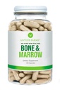 アントラー農場 - 100%の純粋なニュージーランドの骨及びマロー、180のカプセル、750mg -草の送りました、牧草の上げられた全骨のエキス、冷たい処理される、健康な精油の脂肪、茎の細胞、コラーゲン、カルシウム