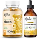 ワイルド&オーガニックマカルートグミー&アッシュワガンダチンチャー4 fl oz